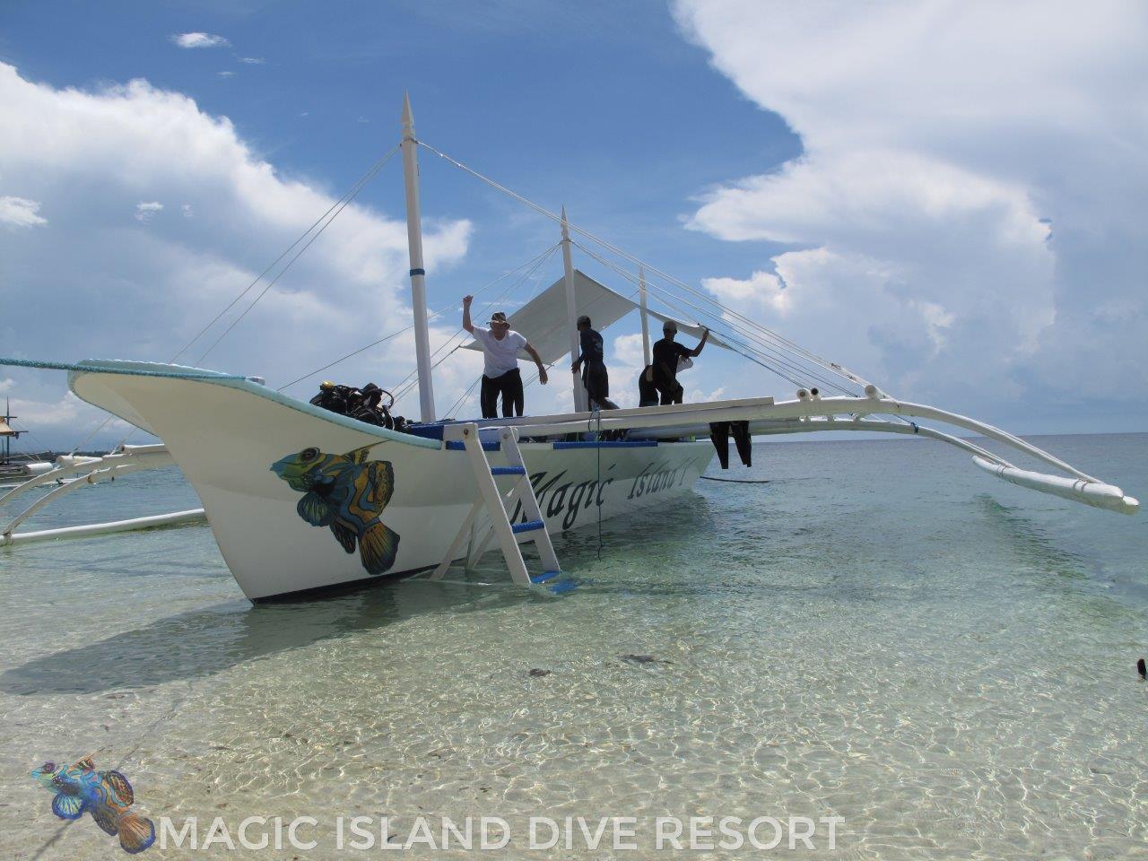 Magic Island Dive Resort Moalboal Exterior foto